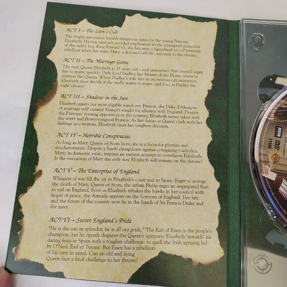 Elizabeth R (DVD, 2001, 4-Disc Set) BBC Video Historical Drama Glenda Jackson - Picture 6 of 9